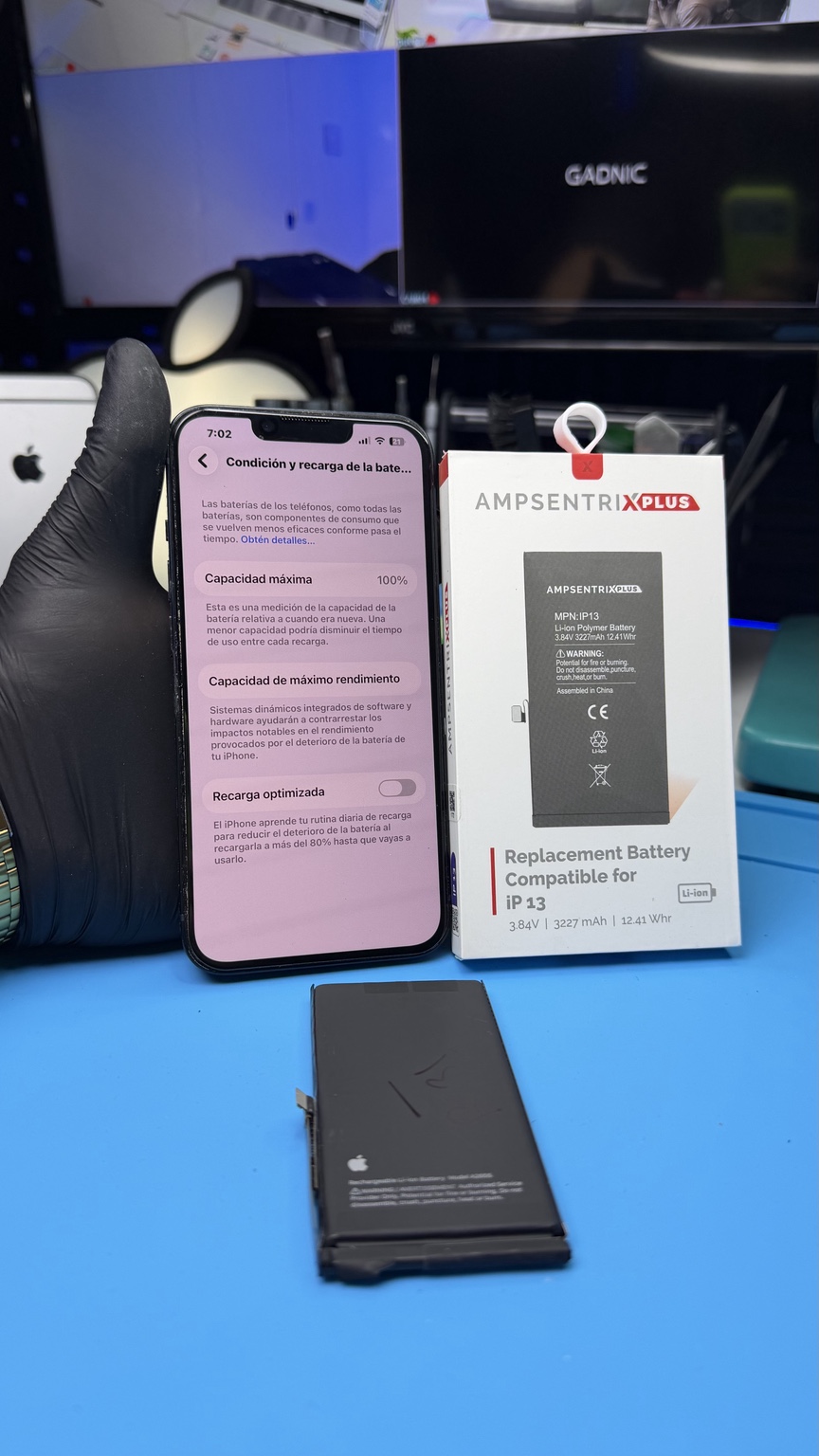 Cambio de batería de iPhone