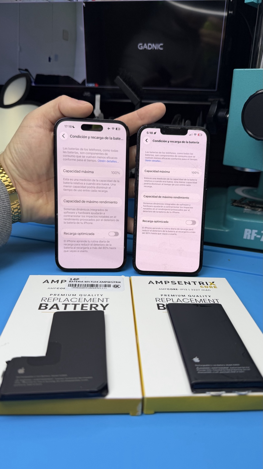 Cambio de batería de iPhone