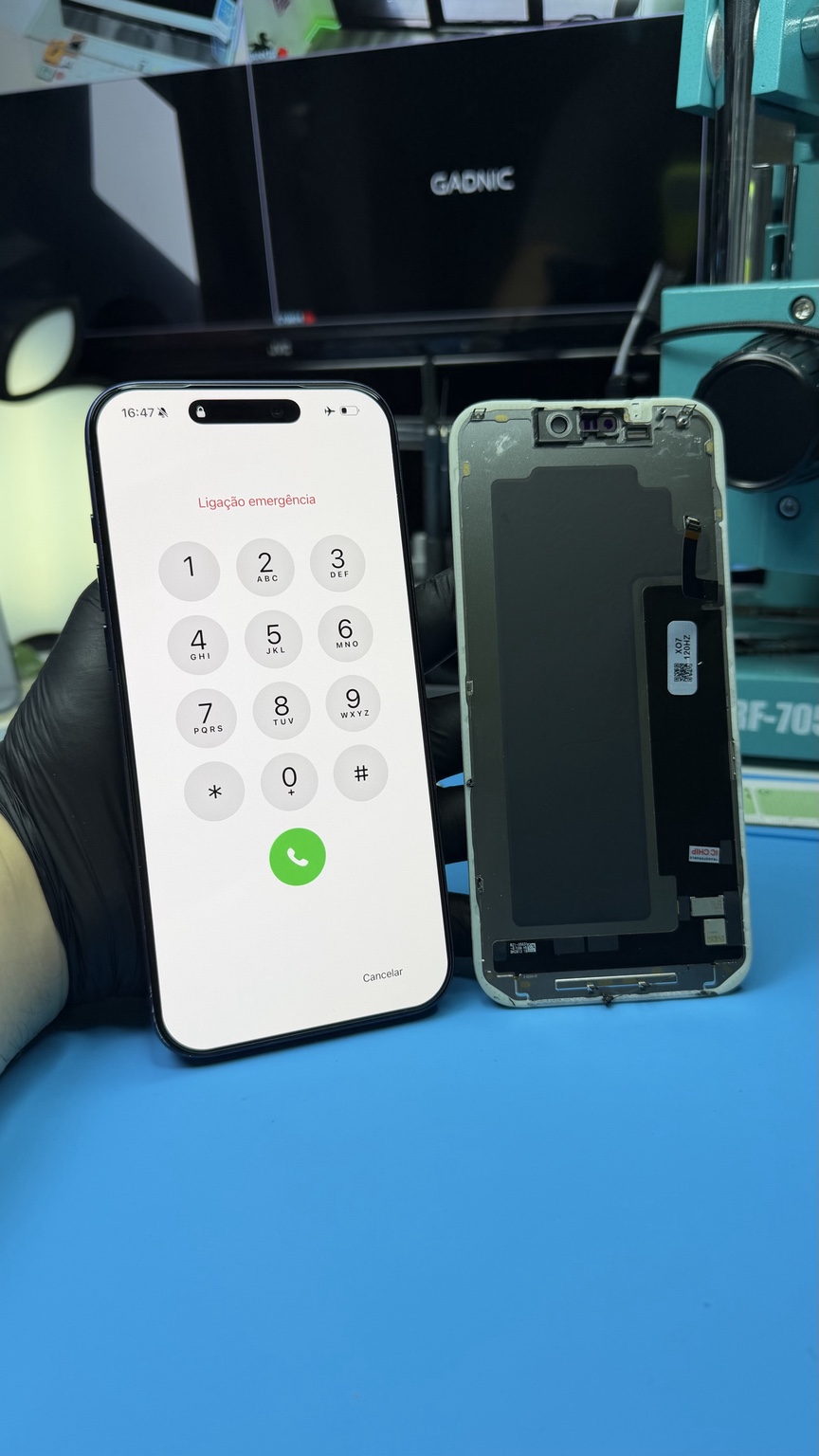 Reparación y cambio de pantalla de iPhone